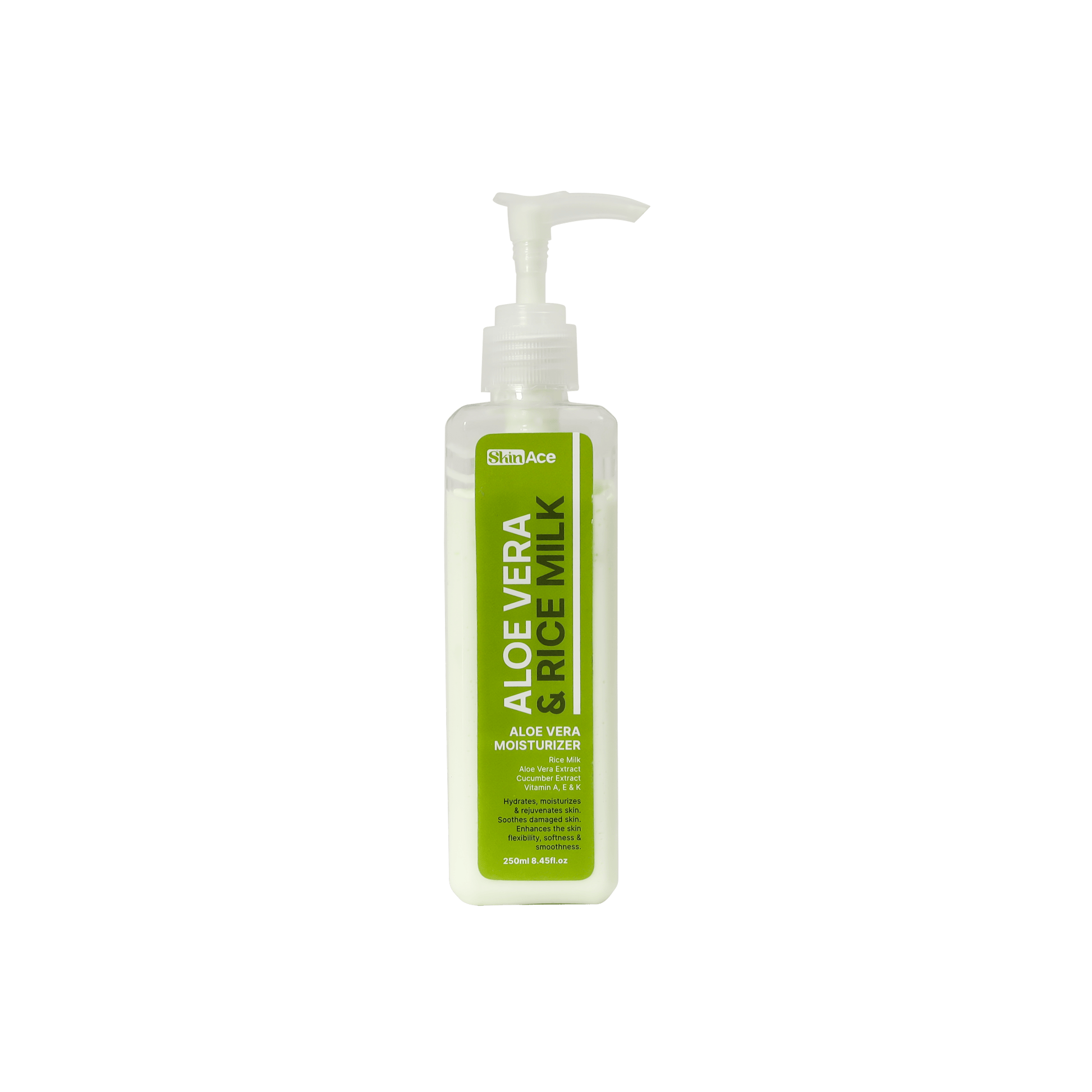 Skin Ace: Aloe Vera With Rice Milk Moisturizer - healthkitpk