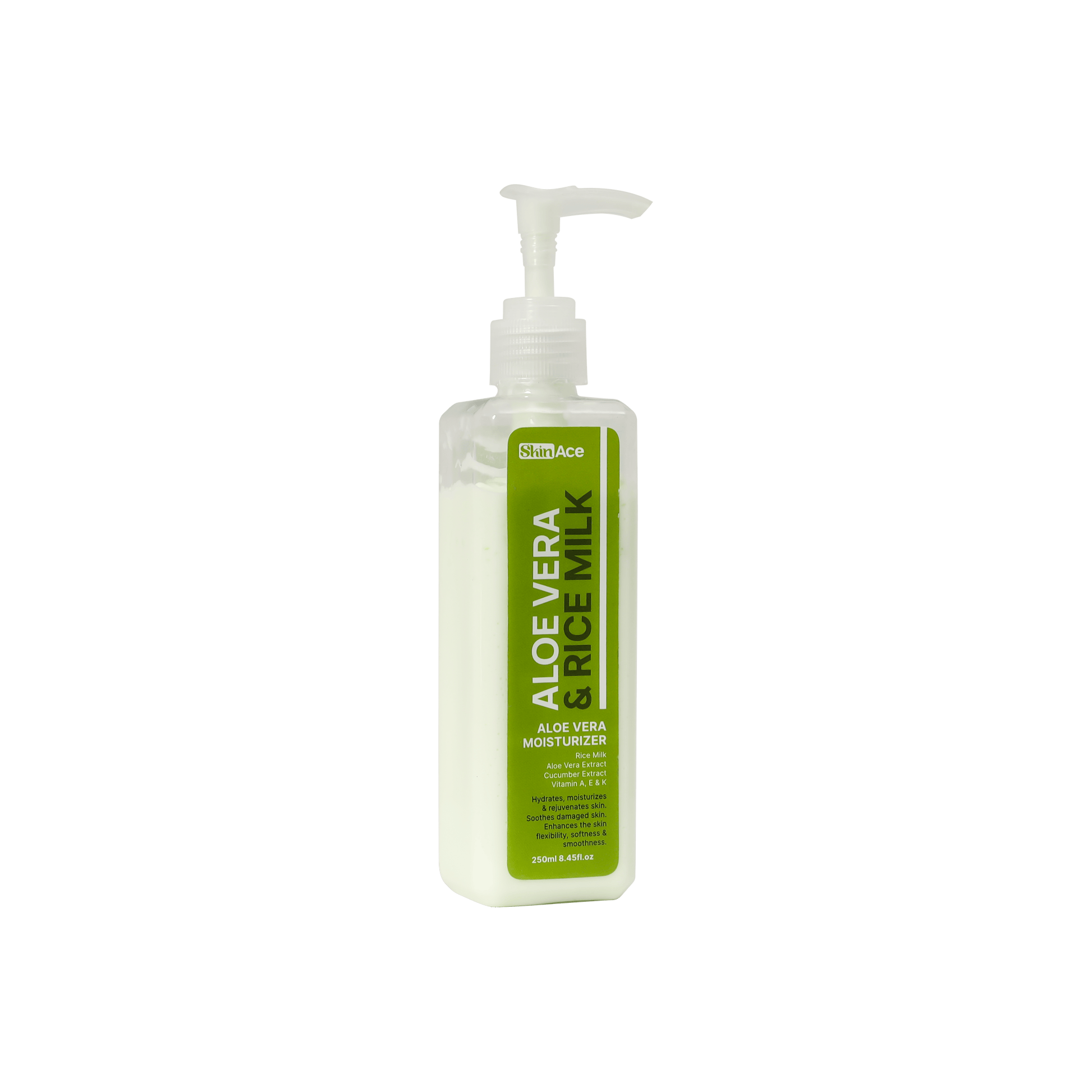 Skin Ace: Aloe Vera With Rice Milk Moisturizer - healthkitpk