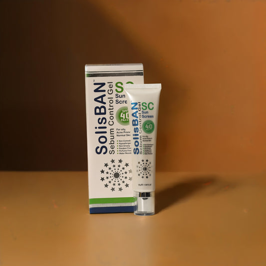 Caremon SOLISBAN Control Gel SPF40 SC Sun Screen 30g