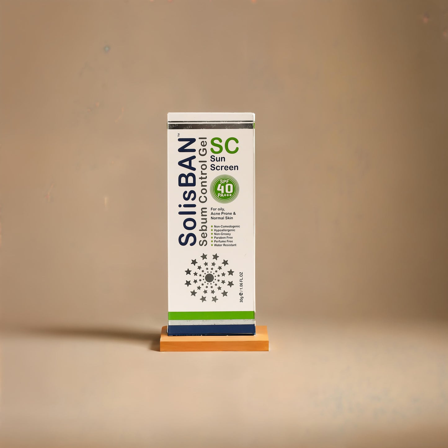 Caremon SOLISBAN Control Gel SPF40 SC Sun Screen 30g