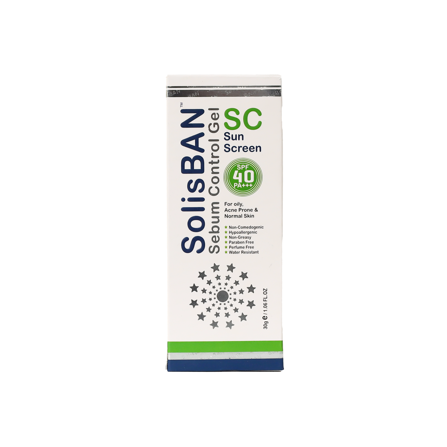 Caremon SOLISBAN Control Gel SPF40 SC Sun Screen 30g