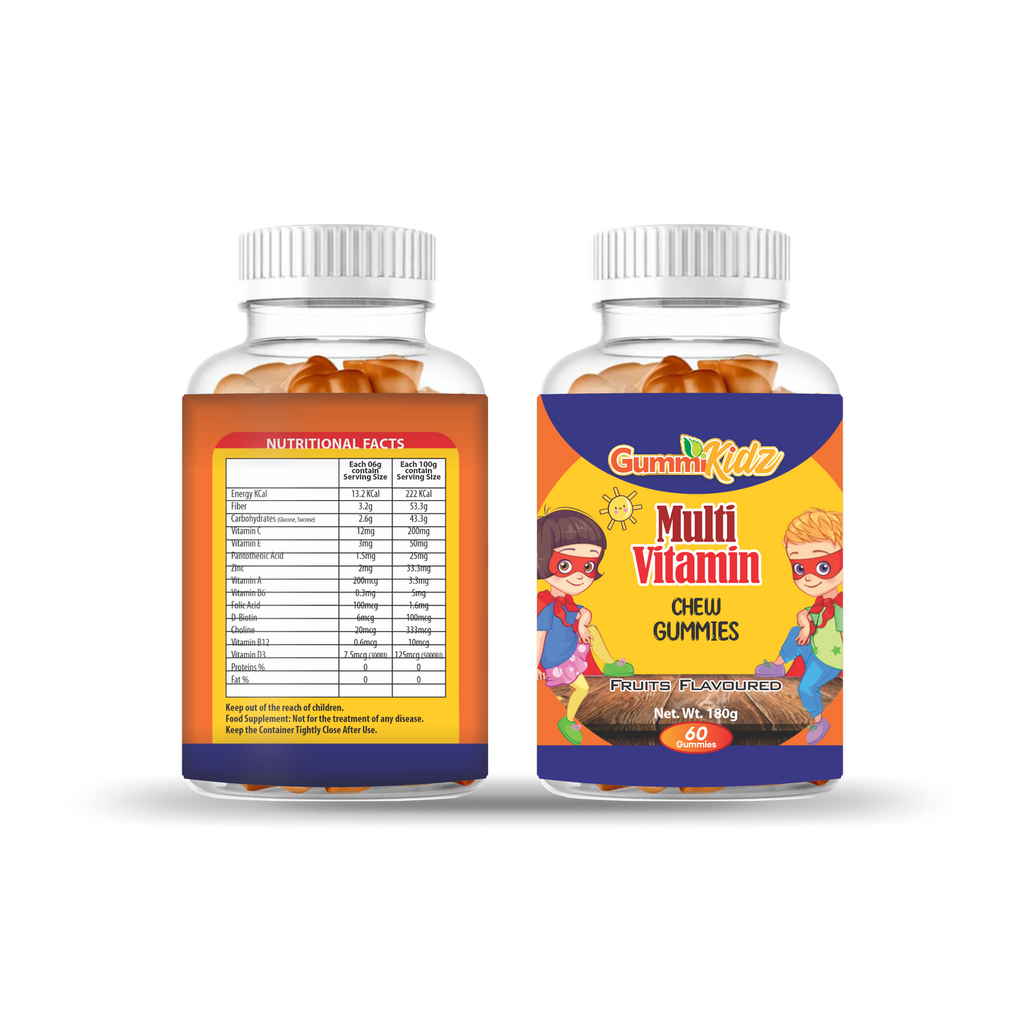 GummiKidz – Multivitamin Gummies for Kids