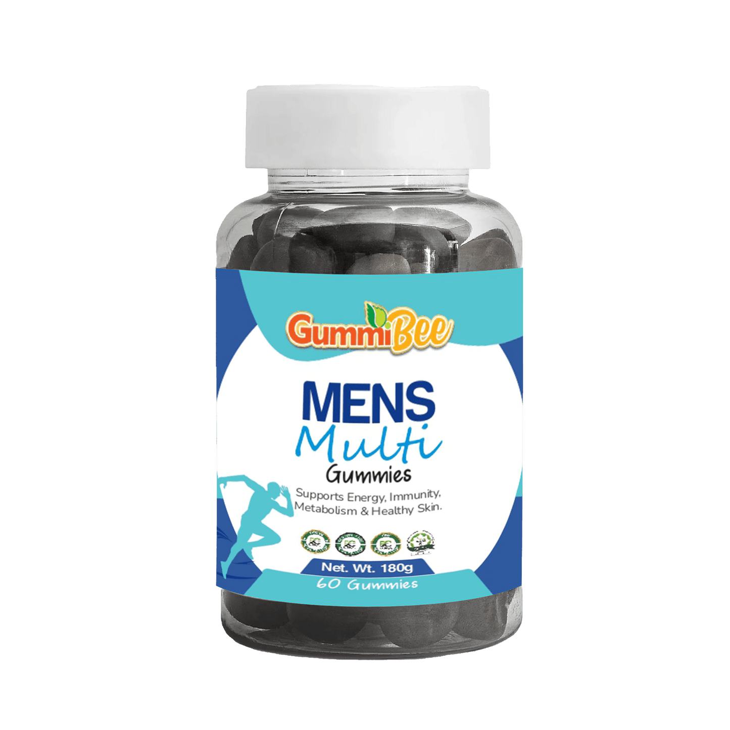 GummiBee Men’s Multi Gummies – Blueberry Flavor (60 Gummies) - healthkitpk