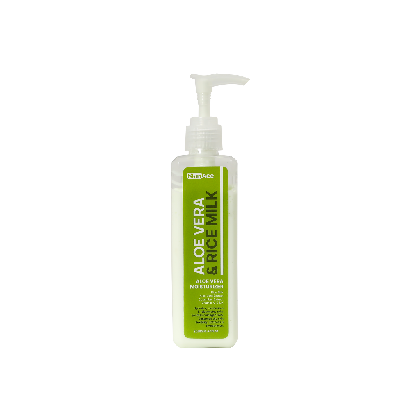 Skin Ace: Aloe Vera With Rice Milk Moisturizer