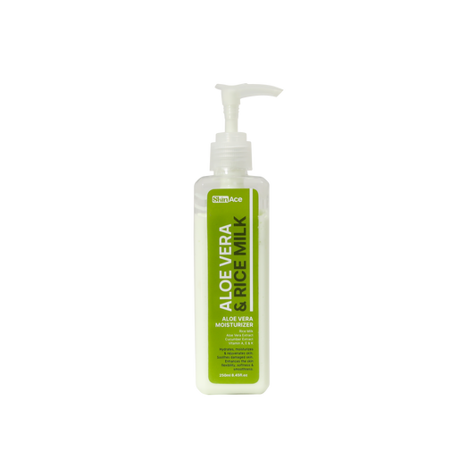 Skin Ace: Aloe Vera With Rice Milk Moisturizer