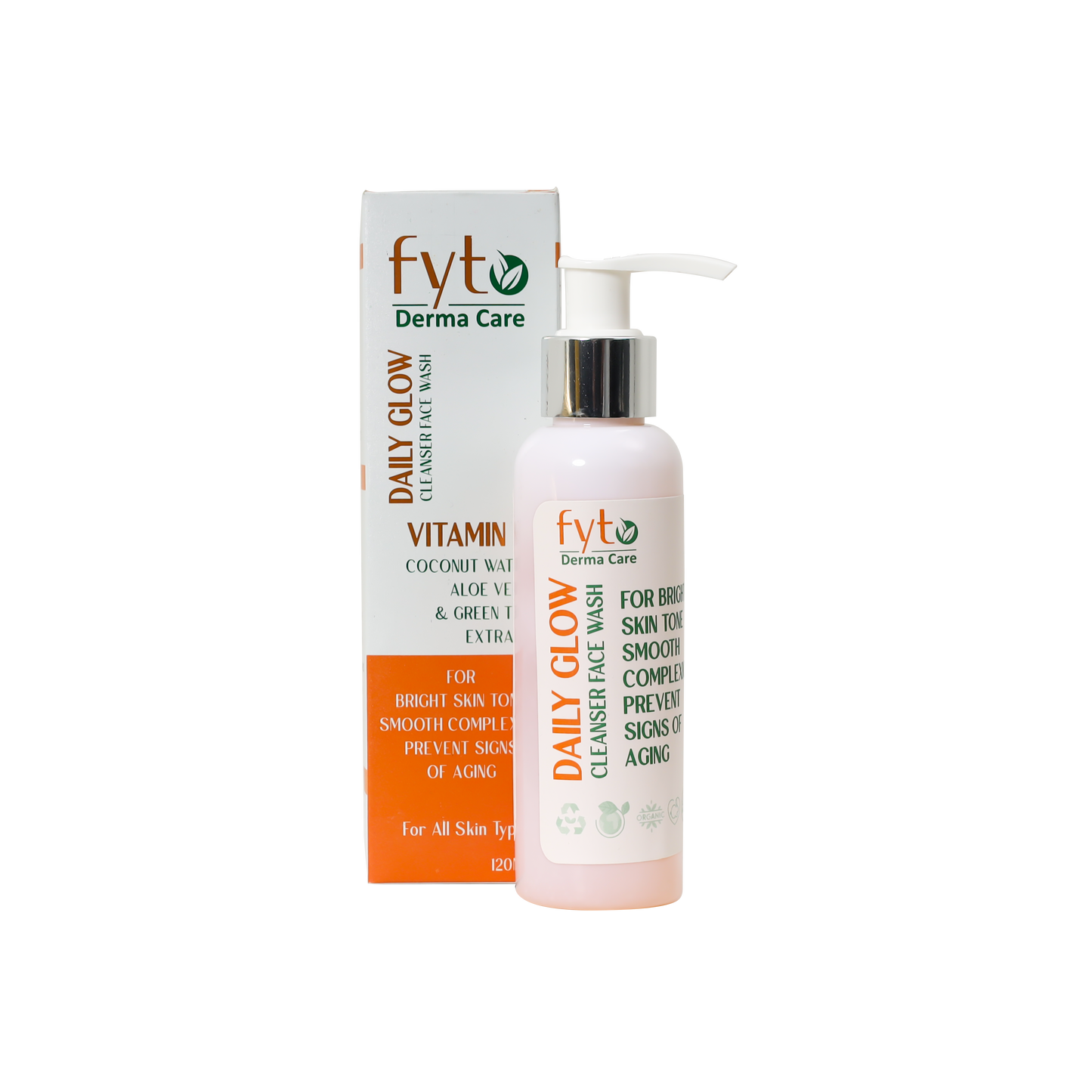 Fyto Derrma Care Daily Glow Vitamin C Cleanser Face Wash 120ml