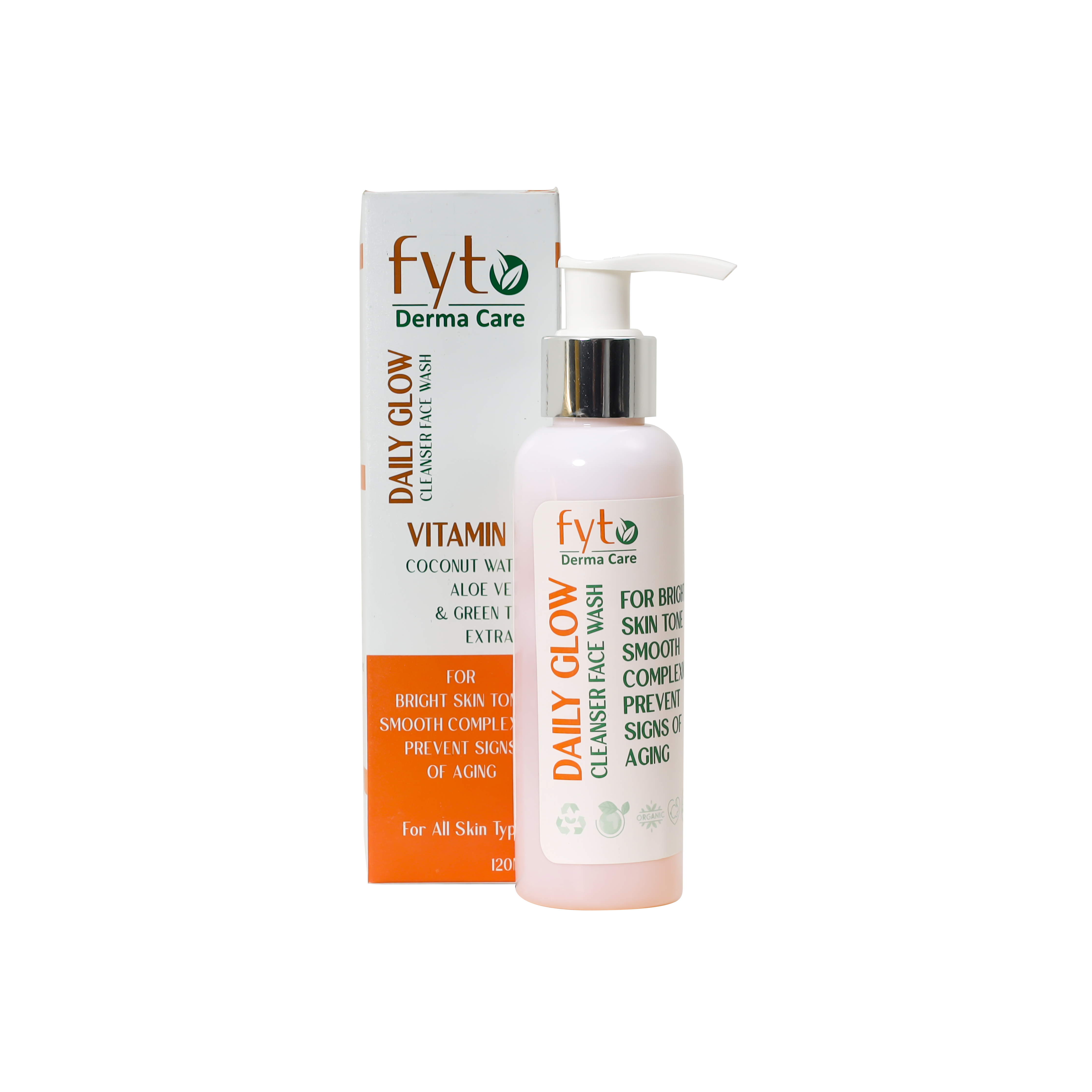 Fyto Derrma Care Daily Glow Vitamin C Cleanser Face Wash 120ml