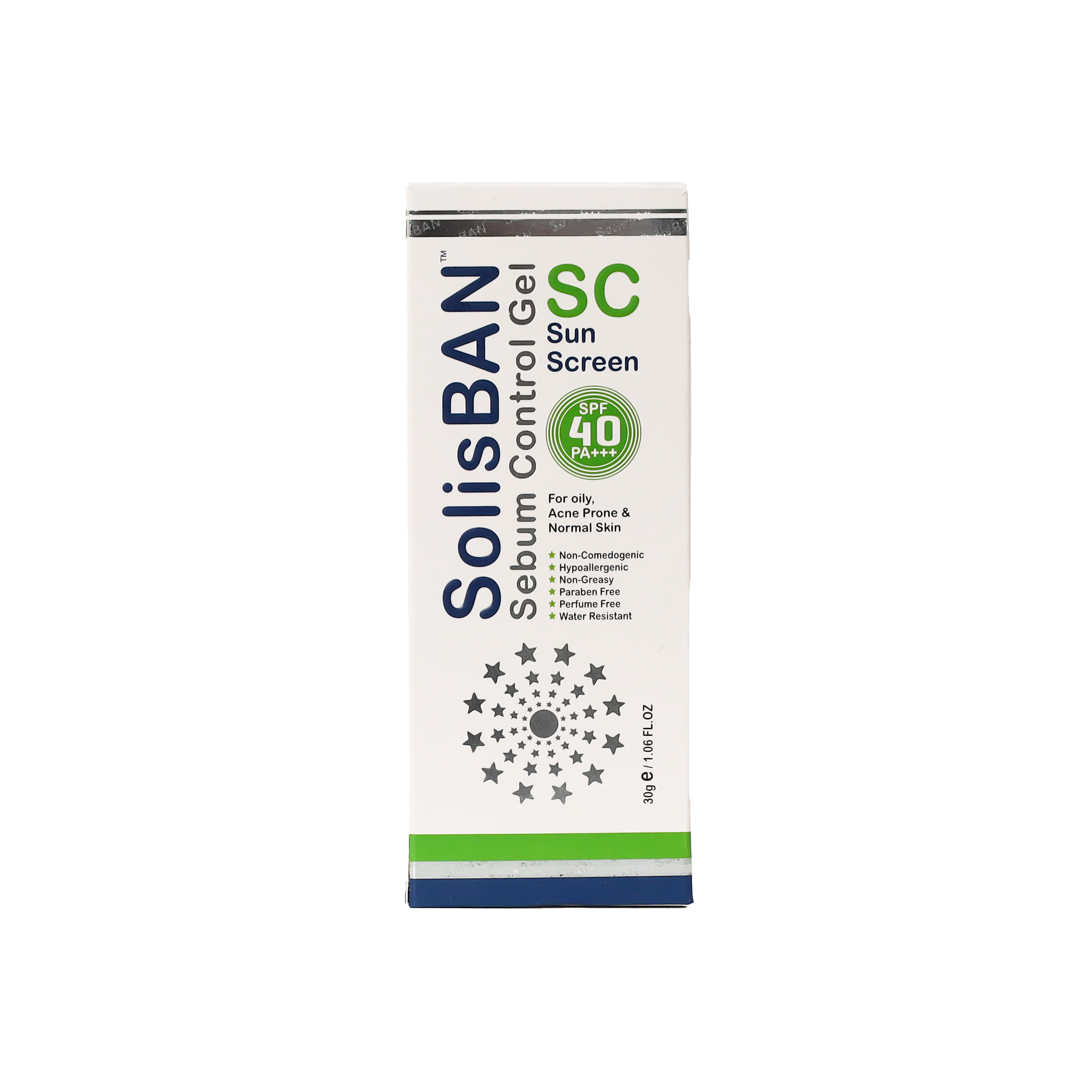 Caremon SoilisBAN Control Gel SPF40 SC Sun Screen 30g