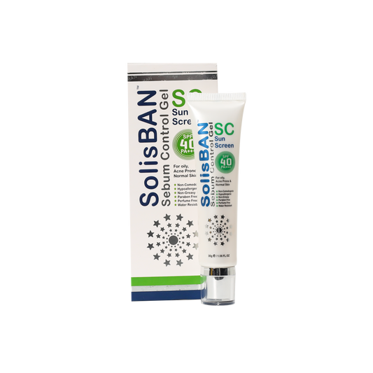 Caremon SOLISBAN Control Gel SPF40 SC Sun Screen 30g