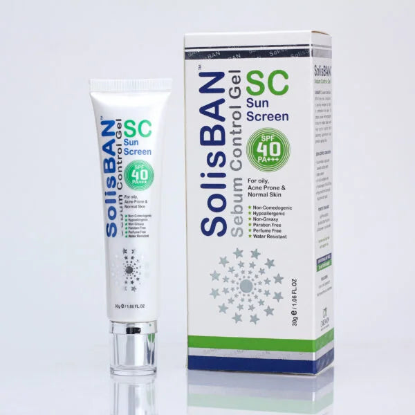 Caremon SoilisBAN Control Gel SPF40 SC Sun Screen 30g