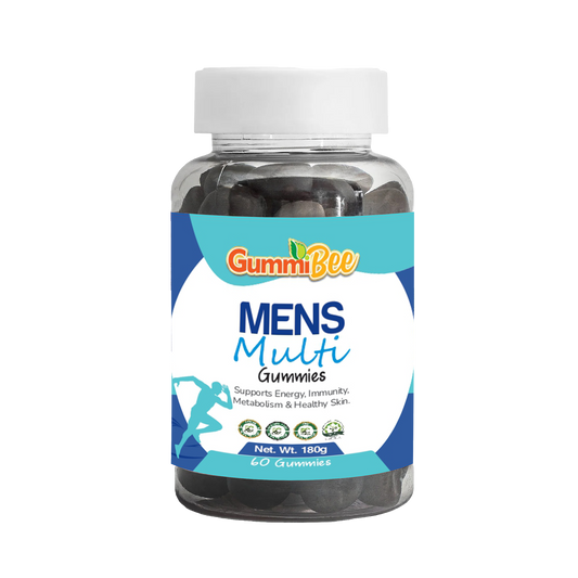 GummiBee Men’s Multi Gummies – Blueberry Flavor (60 Gummies)