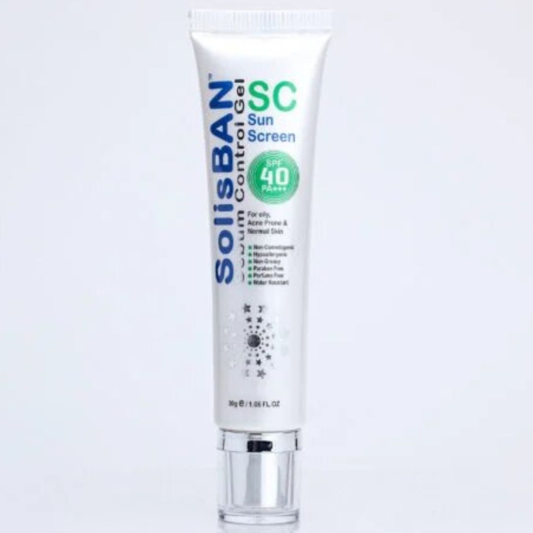 Caremon SoilisBAN Control Gel SPF40 SC Sun Screen 30g