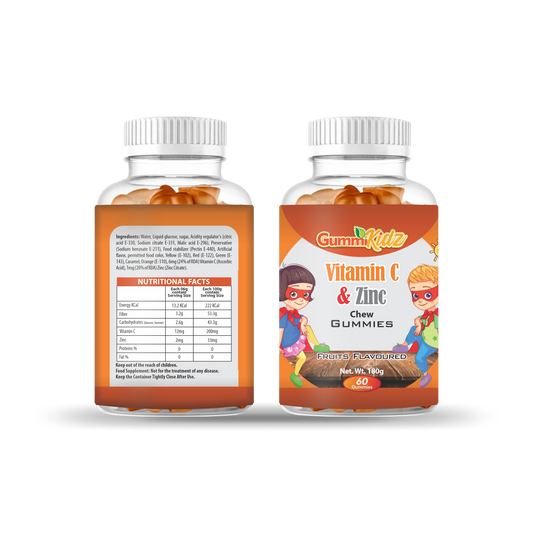 GummiKidz – Vitamin C + Zinc Gummies for Kids