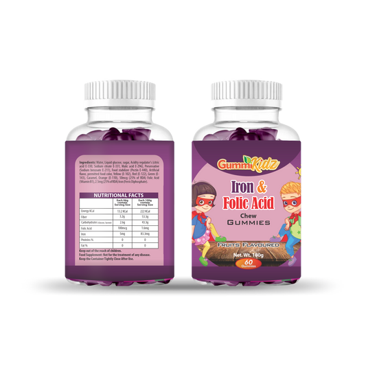 GummiKidz – Iron + Folic Acid Gummies